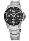 Longines Hydroconquest Automatic Black Dial Ceramic Bezel Steel Men's Watch L3.782.4.56.6 In Black