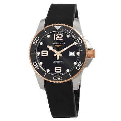 Pre-owned Longines Hydroconquest Automatic Black Dial Men's Watch L3.782.3.58.9