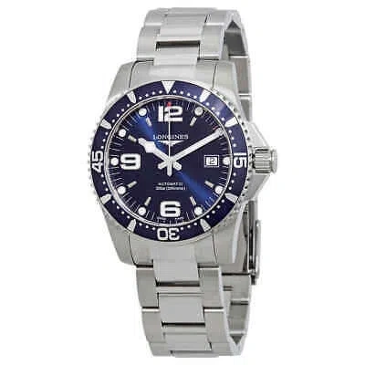 Pre-owned Longines Hydroconquest Automatic Blue Dial 41 Mm Men's Watch L37424966
