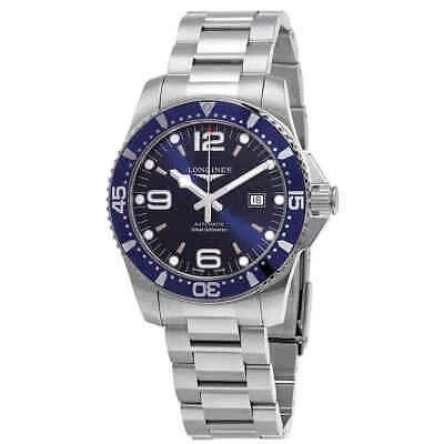 Pre-owned Longines Hydroconquest Automatic Blue Dial 44 Mm Men's Watch L3.841.4.96.6