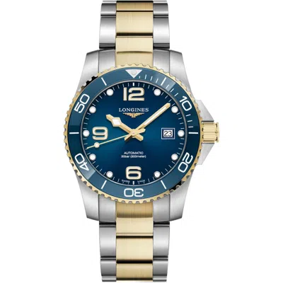 Longines Hydroconquest Automatic Bracelet Watch, 41mm In Blue