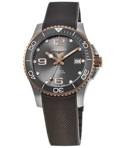 Pre-owned Longines Hydroconquest Automatic Grey Dial Men's Watch L3.781.3.78.9