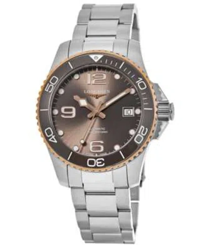 Pre-owned Longines Hydroconquest Automatic Grey Dial Steel Men's Watch L3.780.3.78.6