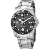 LONGINES LONGINES HYDROCONQUEST AUTOMATIC STEEL AND CERAMIC 41 MM MEN'S WATCH L3.781.4.76.6