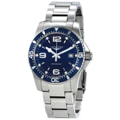 Pre-owned Longines Hydroconquest Blue Dial Men's Watch L37404966