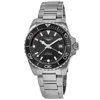 Longines Hydroconquest Gmt Automatic 43mm Black Dial Steel Men's Watch In Black