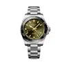 Longines Hydroconquest Gmt Watch, 43mm In Green/silver
