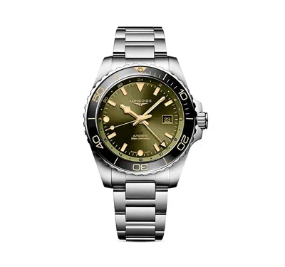 LONGINES HYDROCONQUEST GMT WATCH, 43MM