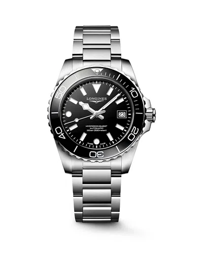 Longines Hydroconquest Watch, 39mm In Metallic
