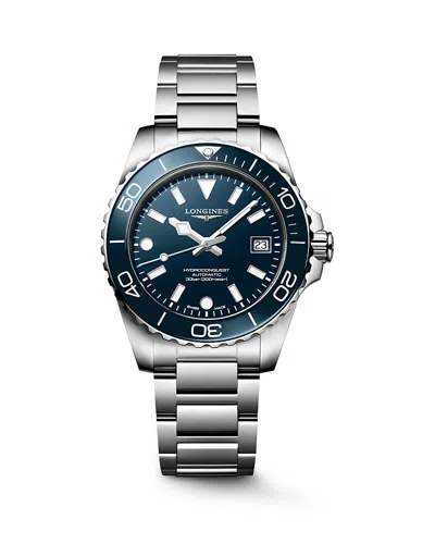Longines Hydroconquest Watch, 39mm In Metallic