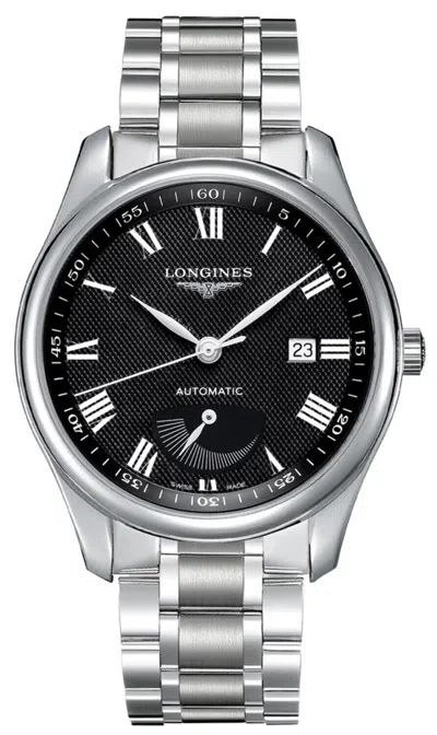 Pre-owned Longines L2.908.4.51.6  Master Power Reserve 40mm Mens Watch