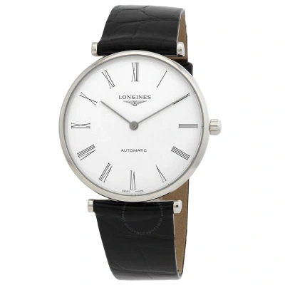 Longines La Grand Automatic White Dial Men's Watch L4.918.4.11.2 In Metallic