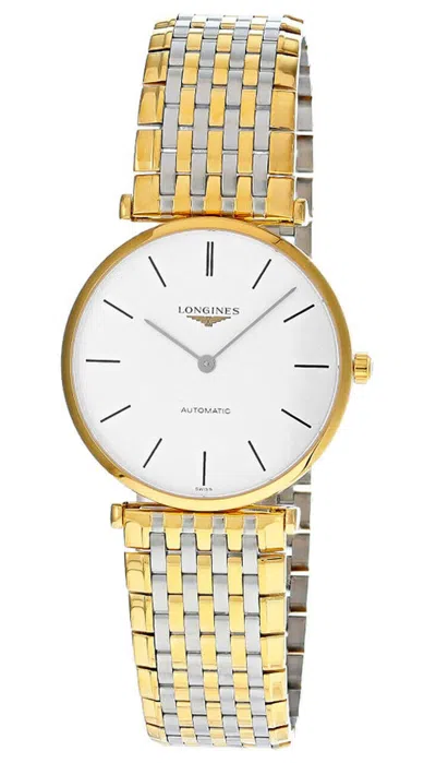 Pre-owned Longines La Grande Classique 36mm White Dial Unisex Watch L4.908.2.12.7