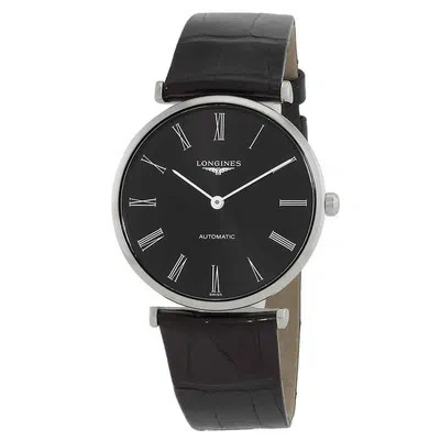 Pre-owned Longines La Grande Classique Automatic Black Dial Unisex Watch L4.908.4.51.2