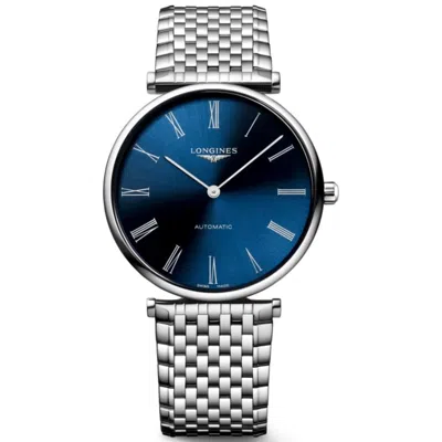 Longines La Grande Classique Automatic Blue Dial Steel Women's Watch L4.918.4.94.6 In Multi