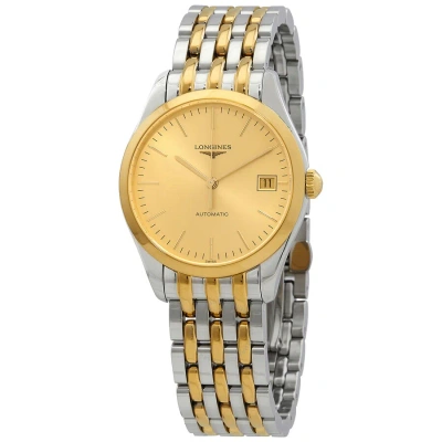 Longines La Grande Classique Automatic Champagne Dial Ladies Watch L4.898.3.32.7 In Gold