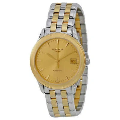 Pre-owned Longines La Grande Classique Automatic Two-tone Steel Men's Watch L47743327