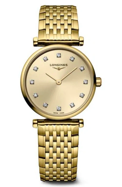 Longines La Grande Classique Bracelet Watch, 24mm In Gold