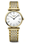 Longines Women's La Grande Classique White Dial Watch In White