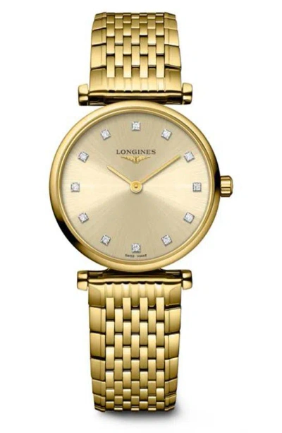 Longines La Grande Classique Bracelet Watch, 24mm In Yellow Gold