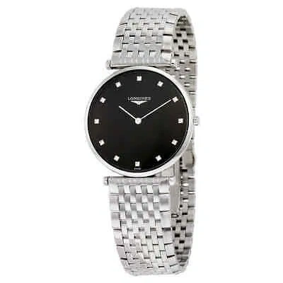 Pre-owned Longines La Grande Classique De  Men's Black Watch - L4.755.4.58.6
