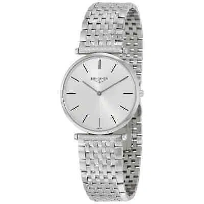 Pre-owned Longines La Grande Classique De  Silver Women's Watch - L4.755.4.72.6