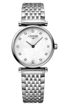 Longines La Grande Classique Watch, 24mm In Silver/white