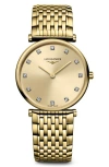 Longines Watch, 24mm In Gold