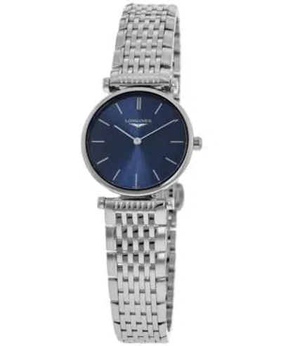 Pre-owned Longines La Grande Classique Quartz Blue Dial Women's Watch L4.209.4.95.6