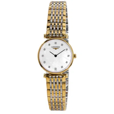 Longines La Grande Classique Quartz Women's Watch L4.209.2.87.d In Gold