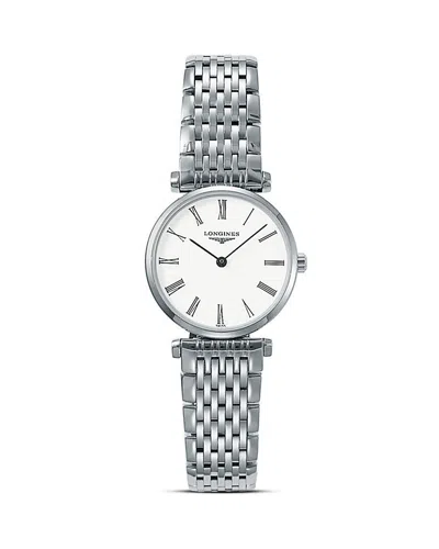 Longines La Grande Classique Silver Dial Ladies Watch L4.209.4.72.6 In Silver/white/silver