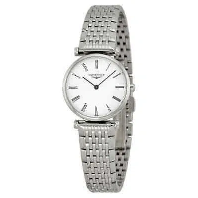 Pre-owned Longines La Grande Classique White Dial Ladies Watch L42094116