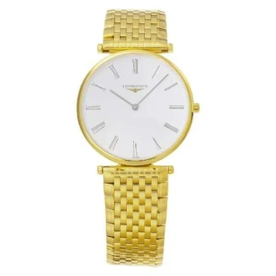 Pre-owned Longines La Grande Classique White L4.755.2.11.8