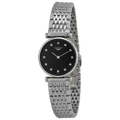 Pre-owned Longines Le Grande Classique Black Dial Ladies Watch L4.209.4.58.6