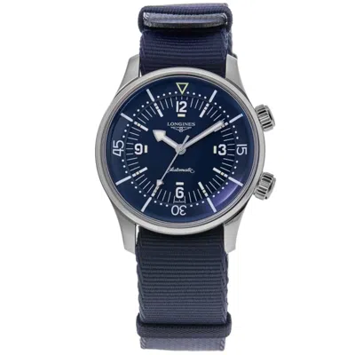 Longines Legend Diver Automatic Blue Dial Fabric Strap Men's Watch L3.764.4.90.2