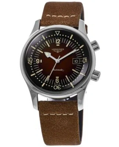 Pre-owned Longines Legend Diver Automatic Brown Dial Men's Watch L3.774.4.60.2