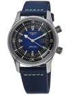 Longines Legend Diver Blue Dial Fabric Strap Unisex Watch L3.374.4.90.2 In Blue