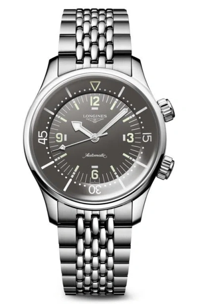 Longines Legend Diver Bracelet Watch, 39mm In Red