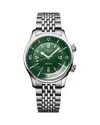 Longines Legend Diver Watch, 39mm In Green/silver