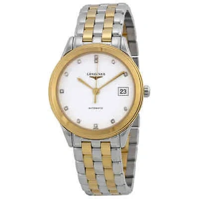 Pre-owned Longines Les Grandes Flagship Diamond Automatic Men's Watch L4.774.3.27.7