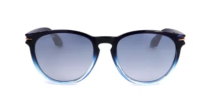 Longines Lg0001-h 92x Men's Sunglasses Blue Size 54
