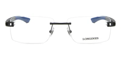 Longines Lg5006-h Men's Glasses, Black, Size 55