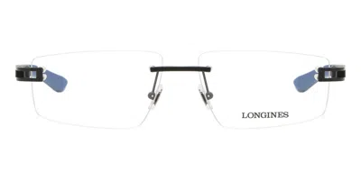 Longines Lg5007-h Men's Glasses, Black, Size 56