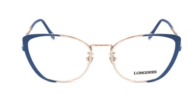 Longines Lg5011-h Women's Glasses, Blue, Size 54
