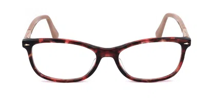 Longines Lg5012-h Women's Glasses, Tortoiseshell, Size 54 In Red