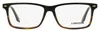 Longines Lg5032 Rectangular Acetate Eyeglasses In Brown