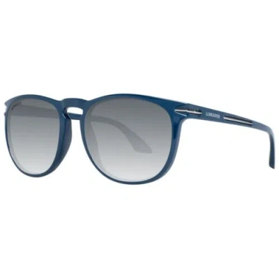 Pre-owned Longines Lo-1039796 Men Blue Gold Sunglasses Metal Gradient Aviator Eyeglasses In Gray