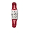 Longines Dolce Vita Watch, 23mm X 37mm In Red