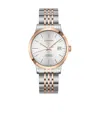 Longines Men's Swiss Automatic Record Stainless Steel & 18k Rose Gold Cap 200 Bracelet Watch 40mm In White