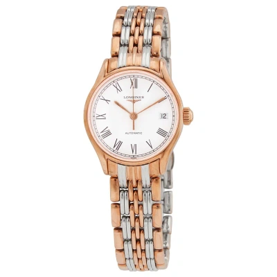 Longines Lyre Automatic White Dial Ladies Watch L4.360.1.11.7 In Multi
